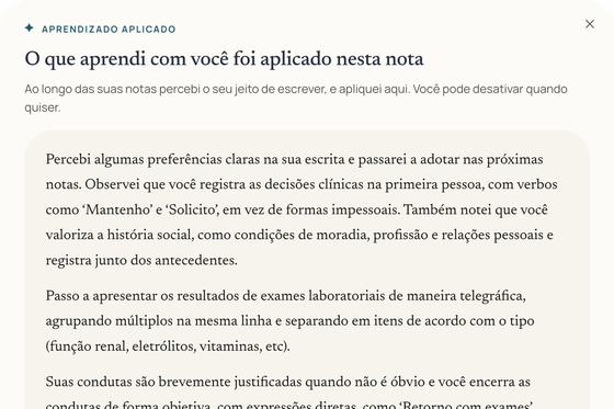 Painel real da Lura: o que aprendi com você foi aplicado nesta nota, com a carta do aprendizado